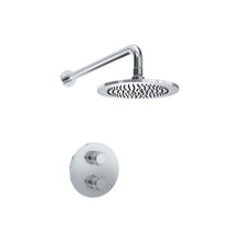 Isenberg  250.7000BN Single Output Shower Set With Shower Head And Arm - Brushed Nickel