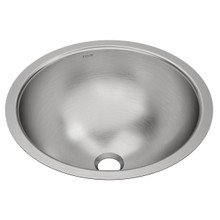 ZURN-ELKAY  ELUH16LV Asana Stainless Steel 18-3/8" x 18-3/8" x 8", Single Bowl Undermount Bathroom Sink with Overflow