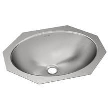 ZURN-ELKAY  ELUH1511 Asana Stainless Steel 18" x 14" x 6", Single Bowl Undermount Bathroom Sink