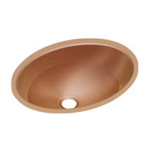 ZURN-ELKAY  ELUH1511-CU CuVerro Antimicrobial Copper 18" x 14" x 6", Single Bowl Undermount Bathroom Sink