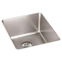 ELKAY  ELUHH1316TPD Lustertone Iconix 16 Gauge Stainless Steel 16" x 18-1/2" x 8", Single Bowl Undermount Sink with Perfect Drain