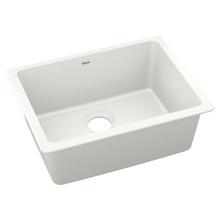 ELKAY  ELXU2522PA0 Quartz Luxe 24-5/8" x 18-1/2" x 9-1/2", Single Bowl Undermount Sink, Parchment