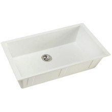 ZURN-ELKAY  ELXRUP3620RT0 Quartz Luxe 35-7/8" x 19" x 9" Single Bowl Undermount Kitchen Sink with Perfect Drain, Ricotta
