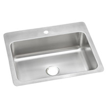 ELKAY  DSESR127221 Dayton Stainless Steel 27" x 22" x 8", 1-Hole Single Bowl Dual Mount Sink
