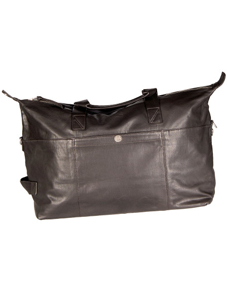 Brown Weekender Leather Bag 