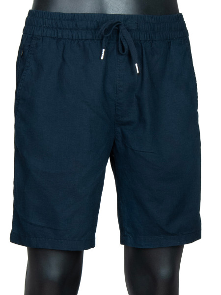 Linen Shorts - Dark Navy