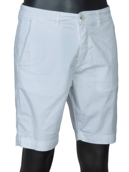Bermuda Chino Shorts - White