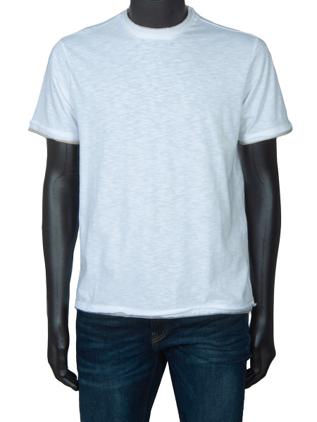Raw Edge T-shirt - White