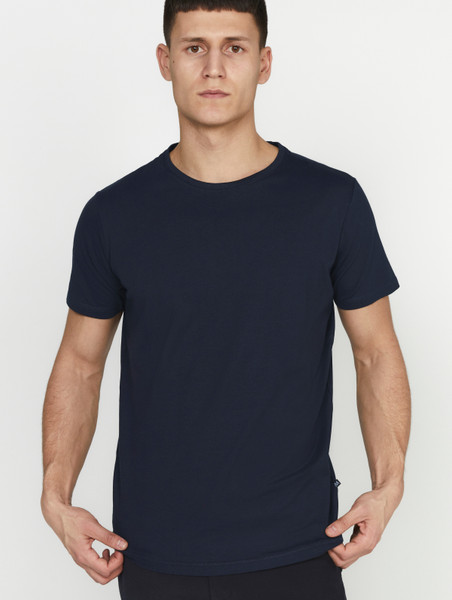 Matinique Cotton Stretch T-Shirt - Dark Navy