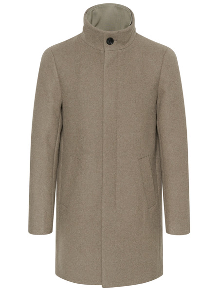 Harvey Wool Coat - Morel