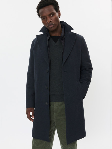Breather Coat - Dark Navy