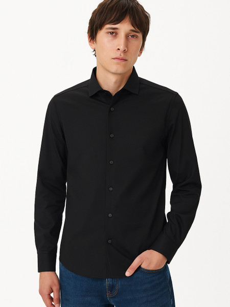 Regular Fit Shirt - Black