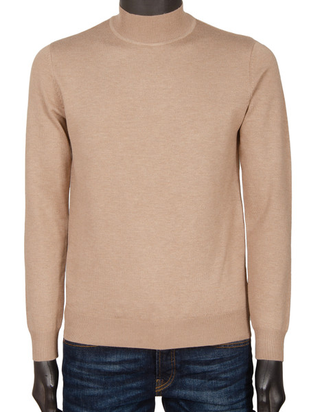 Turtle Neck Jumber - Cognac