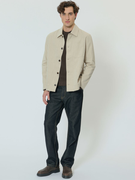 Matinique Combs Overshirt - Fog