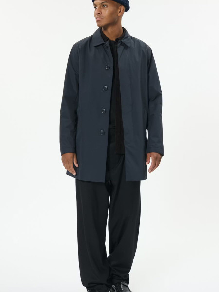 Matinique Miles Coat - Dark Navy
