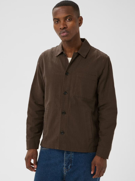 Matinique Original Heritage Overshirt - Chocolate Brown 