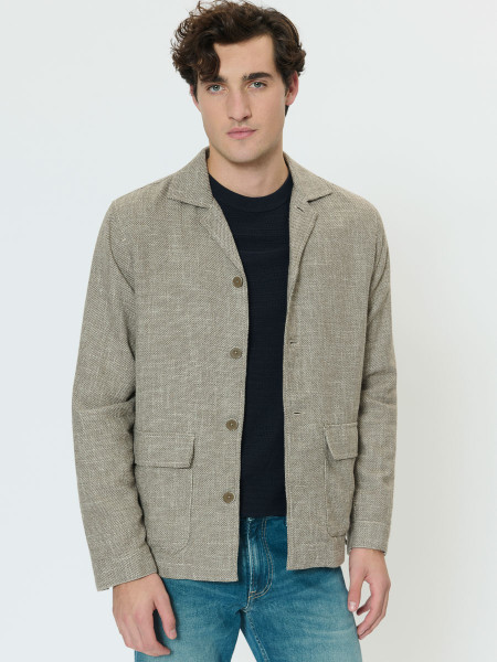 Matinique Laus Shirt Jacket - Plaza Taupe