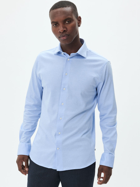 Matinique Marc shirt - Chambray Blue