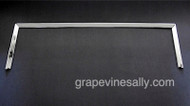 This is the original 3 piece trim set the OK&M vanishing shelf rear panel. They fit into underside of the rear panel. This vanishing shelf/cover inner panel trim is beautiful new chrome. It fits the 39" vintage O'Keefe & Merritt gas stove vanishing shelf/cover.

If you need the 2 panel 10 piece set we have it in the store. Search keyword 'TRIM' 

All of our new chromed parts are all 'Triple Plated' (copper, nickel, chrome)