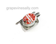 This is a working USED General Controls Single Terminal MR-2 Safety Valve. This safety valve has been tested and is in working condition. GAS CONNECTION - Inlet/Outlet - 7/16" compression connections. 

We recommend you have a certified professional or company with experience working with vintage stove gas related products inspect and install this part. PLEASE NOTE, there are no refunds or exchanges on used safety valves.

We have most styles of Robertshaw Model BJ Thermostats and Safety Valves that are used with the vintage OK&M, Wedgewood and other mid-century stoves IN STOCK NOW and ready to install. 
