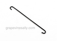 Vintage Gas Stove HOOK ROD. Works with OVEN and/or BROILER OVEN Doors. As with springs, these are hardened steel - do not try to bend, they will break.

MEASUREMENTS: Length 6-1/8"