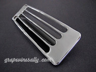 LIMITED SUPPLY! Vintage Wedgewood stove original NEW CHROMED stove top vent. Fits the vintage 1940's-1950's Wedgewood stoves.

MEASUREMENTS: Width 7-7/8"  /  Depth 2-1/2"
All of our new chrome is 'Triple Plated' (copper, nickel, chrome).