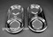 NEW CHROMED Original Vintage Wedgewood Stove Top Drip Tray Insets. These are original vintage O'Keefe & Merritt gas stove grate drip well stove top insets. Please note, these are the style that has the pilot covers that sat at the center of each drip tray. The two original pilot covers are usually missing, however they are included, and have also been re-chromed. Their attaching clips are not included. The metal integrity is excellent. All pieces are in gorgeous condition. These are a very rare find.
 
All of our new chromed parts are 'Triple Plated' (copper, nickel, chrome)
 
MEASUREMENTS: (Measured from the top side edges) Overall Length - 17-3/8"  /   Overall Width - 8-3/8"
Inner Burner hole diameter L to R: Front & Rear: 4.0"
 