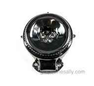 This is a Vintage honeycomb style Wedgewood NEW PORCELAIN ENAMELED Gas Stove Burner Head - New Gasket is Included (not shown in pictures). This style is often found on the vintage Wedgewood apartment and smaller Wedgewood models. This stove will use a single orifice burner valve. This burner has an inner and outer ring of gas holes. This is very rare find.
 
MEASUREMENTS: Underside diameter: 4.0"  /  Mounting Holes 2.0 on center
 
This is the LARGER (front) of the 2 size burners typically found on the vintage Wedgewood stoves. PLEASE NOTICE: Flash holes are on the RIGHT SIDE.

4-1/8" Diameter (measured from underside)