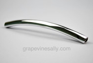 Original Vintage 1938-39 Wedgewood Stove Classic NEW CHROMED Oven Door Handle. This is the classic late 30's Wedgewood stove that uses the pointed white bakelite trim pieces. These Wedgewood handles are quite rare and hard to find. 

PLEASE NOTE: This is the chrome handle portion only WITHOUT the two pointed white bakelite end trim pieces.

MEASUREMENTS: Length: 9.0" 