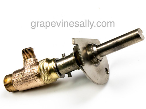 1940's - 1950's Original Vintage Chambers Gas Burner Control Valve, Stem. THIS VALVE IS USED. A very rare find.

If you need these valves with the spring, we have those in the store as well.

All of our valves are re-greased. The stem turns smoothly, the valve threads are in good condition. Please note, we recommend you have a certified professional or company with experience in this area inspect these parts prior to installation. 