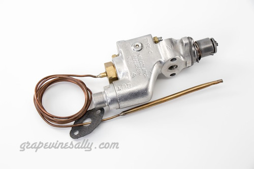 Please Read Full Description:

LIMITED SUPPLY - Factory Re-Built and Calibrated Vintage WILCOLATOR Type C Thermostat with a One Year Warranty. Right Turn  /  7/16 Tube  /  Gasket included  /  Capillary Length - Approximately 48"  /  One Year Factory Warranty for all domestic (home use) applications.

A very rare find.

"RE-BUILT" When we use this term, this means we at GrapeVineSally have had the part/s newly RE-BUILT by factory professionals with over 50 years of experience working with vintage thermostats, safety valves and related gas products. It also means that the thermostat or safety valve HAS NOT BEEN USED post re-build and will perform as new. All re-built thermostats and safety valves are original vintage parts.There are NO REFUNDS, RETURNS or EXCHANGES on re-built thermostats or safety valves.

A ONE YEAR WARRANTY IS INCLUDED.

We recommend you have a certified professional or company with experience in this area install this part.  

 

PLEASE NOTICE: 

*** The Wilcolator Type C Thermostats are in very limited supply, replacement parts are more difficult to source - if you know you will need one in the future, we recommend you secure yours through pre-ordering as we have a very limited supply. 

 

'Ship By Dates' on pre-orders are approximate and may change, it is the nature of this business - GVS will not guarantee any specific delivery date.