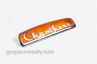 Original Vintage Chambers Stove Logo Emblem Badge
