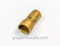 LIMITED SUPPLY - Burner Knob / Valve Stem Standard 'D' Brass Stem Extender - the larger side inserts over the valve stem, the smaller end inserts into the burner knob standard 'D'.

There are times vintage stove owners are unable to find exact replacement knobs for their stoves - these stem extenders sometimes add just enough 'reach' to make a non-original knob work. Please compare measurements and the knob you are using to be certain it will work on your stove. 

OVERALL STEM EXTENDER LENGTH: 7/8"
