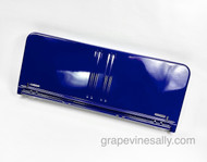Vintage COBALT BLUE New Porcelain Enamel - Fits the 35" wide O'Keefe & Merritt vintage gas stoves. This style uses the two panel vanishing shelf, stove top cover that uses the L&R sliding support rods.The porcelain enamel finish is absolutely gorgeous. Ready to install. No trim or attaching hardware is included.
 