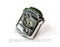 This is the O'Keefe & Merritt upper decorative back-splash/rear of clock trim emblem badge. Attaching nut included.