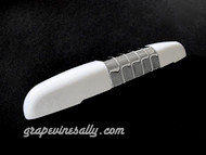 Original Reconditioned Classic 1940-1950's Vintage Tappan Stove Oven Door Handle. No cracks, chips or yellowing - this is a very nice reconditioned handle.
MEASUREMENTS: Overall Length 12-1/4"  /  Height 2.0"