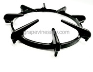 Original NEW PORCELAIN ENAMELED Vintage CHAMBERS Stove Top Burner Grate. This is a very solid eight spoke grate. We have a very limited supply of these grates.
A very rare find.
MEASUREMENTS: Ring Diameter 8.0"
Please compare closely to the grates you may be replacing. Give us a call if you have any questions, we're happy to help.