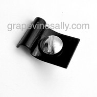 Vintage Gas Stove Broiler Door "L" Bracket Latch. If your broiler door or storage door doesn't stay closed, you may need this part. No more match books, or folded cardboard.

 