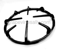 New Porcelain Enameled Vintage Gas Stove Open Spider Grate
New porcelain-enameled cast iron open spider burner grate for vintage commercial gas ranges.

MEASUREMENTS:

9-1/4" Ring - Measured From the Underside

9-1/4″ Tip-to-Tip • New Porcelain Enameled

8 Spokes

3 Underside Rectangular Alignment Pegs



Vintage stove grates vary by model and era. Please confirm tip-to-tip, ring measurement and underside peg

placement matches your original grate before purchasing.