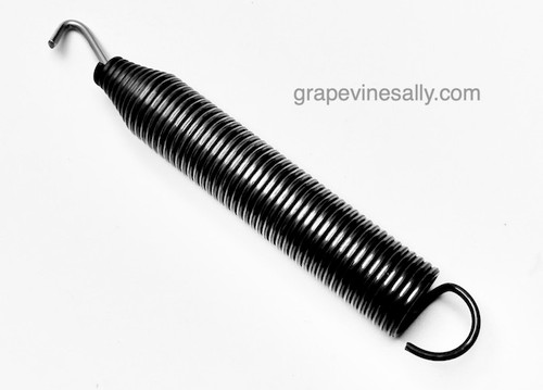 NEW Vintage Western Holly Gas Stove NEW Oven Door Spring 

(works with the spring, cable & hook/rod system) 

The Western Holly spring system attaches and is accessed at the lower front of the stove - these springs work on the built-in cabinetry oven styles as well as the stand alone stove models. For proper door function it is a good idea to replace both springs to maintain equal and proper tension. This will also help prevent knob and panel heat browning.

We have a very limited supply of these springs.

MEASUREMENTS: Overall Length Extended 5-1/8"  /  Closed Length 4-1/4" 

Call if you have any questions.