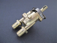 Original Wedgewood, O'Keefe & Merritt Gas Burner Control Valve. Our valves are all re-greased, the stem turns smoothly and the threads are in good condition.

MEASUREMENTS: 2 Orifice Holes - 3/4" on center  /  Outside to Outside - 1-1/8"

THIS VALVE IS USED. Please note, we recommend you have a certified professional or company with experience in this area inspect these parts prior to installation. 