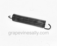 Used vintage stove oven door spring. For proper door function it is a good idea to replace both springs to maintain equal and proper tension. This will also help prevent panel and possible knob browning.

MEASUREMENTS: Overall Length 4-1/2"  /  Coil Width 3/4"

 