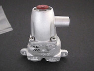 Vintage Gas Stove Factory Re-Built Robertshaw TS-9 Safety Valve. This safety valve is guaranteed to work like a new. Warranty 1 Year. GAS CONNECTION - Inlet/Outlet - 7/16 Compression. We recommend you have a certified professional or company with experience in this area install this part. 
