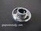 Original Vintage Wilcolator OVEN CONTROL KNOB Bezel Ring. This chrome ring is an original with NEW CHROME. Spring is in very good condition - tension is excellent.  Rear Sleeve Depth: 3/4"