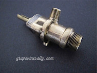 Original Wedgewood, O'Keefe & Merritt Gas Broiler Oven Burner Control Valve. Our valves are all re-conditioned, the stems turns smoothly and the threads are in good condition.

THIS VALVE IS USED. Please note, we recommend you have a certified professional or company with experience in this area inspect these parts prior to installation. 