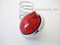 Reconditioned RED Vintage Robertshaw Classic Oven Gas Control Knob with Spring and NEW CHROME Ring. We have re-conditioned this vintage Robertshaw oven knob and have re-chromed the ring. There are no cracks or stains - we have also re-lettered this oven knob. This sale includes the knob, a new chrome ring, and the spring. Works with the original vintage right turn Robertshaw Model BJ thermostats.

PLEASE NOTICE: The rear of ring 'sleeve' and the length of this knob stem is 1.0".