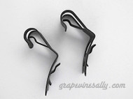 SET OF 2 NEW oven thermostat oven capillary clips.

These are the clips that attach to the two small hole in your oven roof that holds the thermostat capillary bulb in place to properly regulate desired oven temperature. Easily snap in, fits most vintage stove ovens using the Robertshaw or Wilcolator vintage thermostat. 

PLEASE NOTE: Not all capillary clips are the same - these are the clips specifically used in the vintage O'Keefe & Merritt, Wedgewood, Tappan, Western Holly, Roper, Magic Chef and many other mid century vintage stoves. They are bit like 'shark teeth' connections, they easily snap in tight and will not come back out. (please do not try to bend them, they are hardened - they will break) 