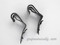 SET OF 2 NEW oven thermostat oven capillary clips.

These are the clips that attach to the two small hole in your oven roof that holds the thermostat capillary bulb in place to properly regulate desired oven temperature. Easily snap in, fits most vintage stove ovens using the Robertshaw or Wilcolator vintage thermostat. 

PLEASE NOTE: Not all capillary clips are the same - these are the clips specifically used in the vintage O'Keefe & Merritt, Wedgewood, Tappan, Western Holly, Roper, Magic Chef and many other mid century vintage stoves. They are bit like 'shark teeth' connections, they easily snap in tight and will not come back out. (please do not try to bend them, they are hardened - they will break) 