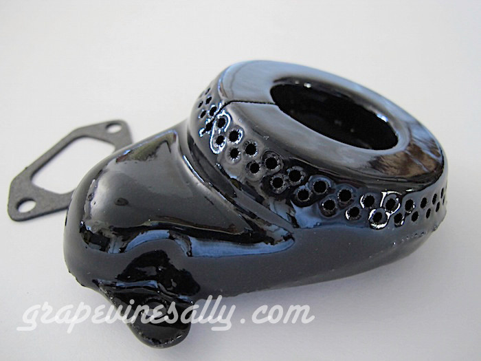 Vintage Western Holly Stove Gas Burner New Porcelain Enamel