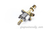 Original Vintage Tappan Gas Burner Control Valve. The stem turns smoothly and the threads are in good condition. Overall valve length is 3-1/2". Knob stem length is 3/4". These Tappan valves are extremely rare and hard to find.

THIS VALVE IS USED. Please note, we recommend you have a certified professional or company with experience in this area inspect these parts prior to installation. 